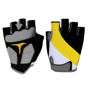 Guantes de Ciclismo de Medio Dedo para Hombre y Mujer, Ligeros, Transpirables, Antideslizantes, con Almohadilla Absorbente de Impactos para Ciclismo de Carretera - Product Image 5