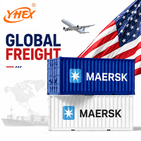 Agent d'exportation professionnel en Chine pour les États-Unis, fret maritime LCL + expédition express via Matson avec assurance et service de dédouanement