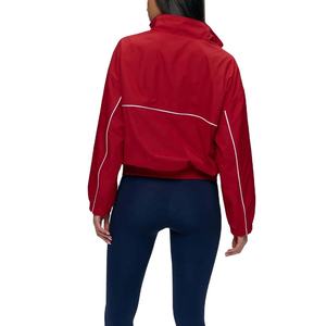 Chaqueta Anorak de Nailon con Cremallera para Mujer, Jersey Personalizado con Solapa Frontal, Capucha con Cordón y Forro de Malla - Product Image 2