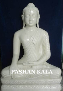 God Buddha Marble Sculpture - Product Image 5