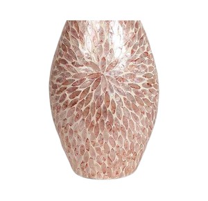 Luxury Home Decoration Mother of Pearl Mosaic Vase - Product Image 3