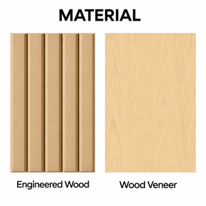 Panel de Pared Flexible, Decoración de Paredes Interiores, Paneles Decorativos para Hogar y Oficina, Diseños Personalizados, Panel de Pared Flexible de Madera - Product Image 3