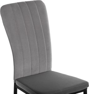 Sillas de Cuero de Estilo Italiano de Lujo Nórdico Moderno para Hotel y Restaurante, Sillas de Comedor de Estilo Francés, Colores de Estilo Francés, Silla de Respaldo Alto - Product Image 3