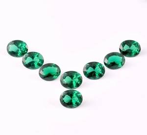 Natural Green Colombian Emerald 8x10 MM Oval Cut <b>Stone</b> Universal <b>Gems</b> Third Party Appraisal - Product Image 3