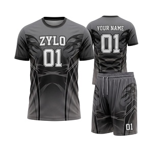 ชุดยูนิฟอร์มฟุตบอลธงชาติเยาวชน 7v7 แบบรัดรูป เสื้อแขนสั้นสั่งทำพิเศษ ผู้ผลิตชุดแข่ง - Product Image 5