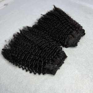 Lot de Cheveux Naturels Vierges Bouclés Crépus de 8 à 30 Pouces, Couleur Naturelle, Donneur Unique Vietnamien, Non-Remy - Product Image 5