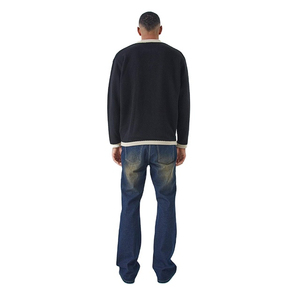Vente flash - Polos en coton personnalisés - Nouveau design - Polos à manches longues boutonnés - Product Image 3