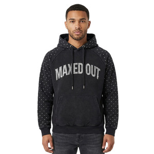 Sweat-shirts à capuche en polaire avec strass de qualité supérieure, coupe classique, style streetwear, logo personnalisé, vente en gros, fournisseur d'usine OEM - Product Image 1