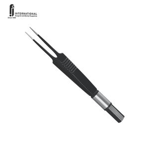 Pinzas de Joyero Bipolares F.J. INTERNATIONAL de Alta Calidad, Reutilizables, con Punta Plateada Antiadherente, Juego de Instrumentos Electroquirúrgicos - Product Image 1