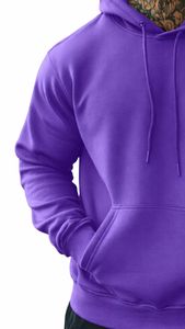 Vente en gros de sweats à capuche pour hommes de qualité supérieure, en molleton épais 480-500 GSM, brossé, 65% coton, 35% polyester, doublé, taille surdimensionnée - Product Image 3
