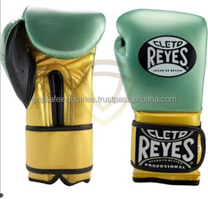 Guantes de Boxeo Profesionales de Alta Calidad en Cuero de Búfalo para Adultos, con Cierre, Logotipo Personalizado, Colores y Tallas Personalizables - Product Image 1
