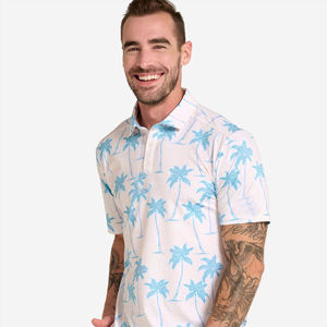 Nouveau Polo Homme Tricoté Uni Décontracté Personnalisable avec Logo, Qualité Supérieure, Coton, Grandes Tailles, En Promotion - Product Image 2