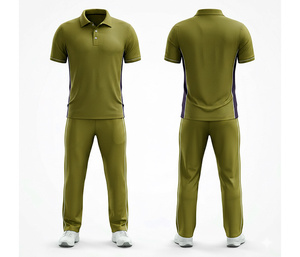 Lightweight Full Sublimation <b>Cricket</b> Uniform Full Printing | Men Women Youth <b>Cricket</b> Wears Polo Shirt and Trouser Full team - Product Image 4