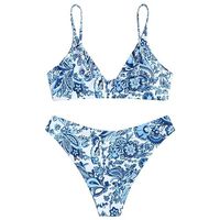 Nieuwste designs dames tank bikini set hoge kwaliteit ademend milieuvriendelijk comfortabel populaire top trend aanpasbaar 2-delig