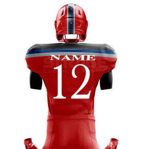 Low MOQ <b>Hot</b> Sale American Football Uniform Stylish Design Flexible Fit Team Colors Polyester Customizable Colors Sizes - Product Image 6