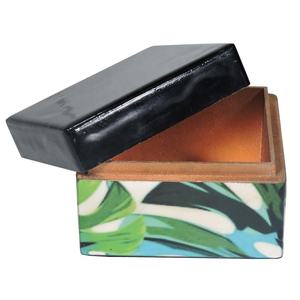 Venta al por mayor Rectangular gris PU cuero caja de embalaje de regalo cajas de joyería en forma Rectangular para almacenamiento de joyas - Product Image 6