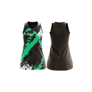 Uniforme de Netball Sublimado Transpirable |   Uniforme de Netball Sublimado con Logotipo, Nombre y Número del Equipo |   Poliéster Transpirable - Product Image 6