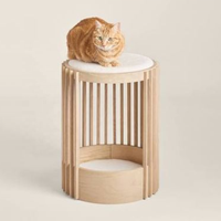 Fabrication en gros de meubles modernes en bois massif pour chats, lit à gratter pour animaux de compagnie, faits à la main au Vietnam