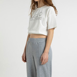 High Performance New Stylish Beat Arrival Comfortable Good Supplier Best Service High Quality Street Wear Printed Women Crop Top - Product Image 3
