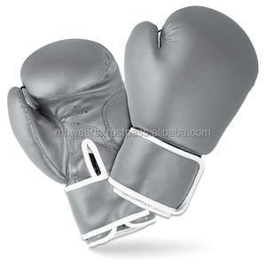 Gants de boxe en cuir rouge MH pour l'entraînement et le sparring, fermeture velcro au poignet, adultes de 14 ans et plus - Product Image 5