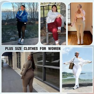 Leggings pour femmes, taille haute, longueur genou, grande taille, respirants, anti-humidité, extensibles, en spandex/coton, pour le fitness, la gym, le sport, le yoga - Product Image 5