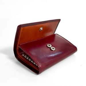 คุณภาพสูง Castello unisex พวงกุญแจกระเป๋าสตางค์หนังวัวแท้ผักสีแทน S/SNAP ออกใหม่5สีโพลีเอสเตอร์ - Product Image 3