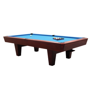 Table de billard KINGBILLIARDS 9ft/7ft, taille personnalisable, pour intérieur, poches en cuir véritable, pieds en bois massif, plateau en ardoise, caoutchouc, modèle Premier K55 - Product Image 6
