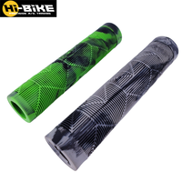 Poignées de vélo de montagne DABOMB MTB BMX DJ Enduro, motif croisé antidérapant, caoutchouc souple camouflage, design semi-évasé, 22,2 mm
