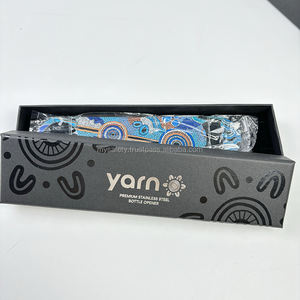 Abridor de Botellas de Acero Inoxidable Personalizado con Impresión en Blanco, MOQ Bajo, con Caja de Regalo, Multifuncional, Forma Rectangular, para Promoción - Product Image 2