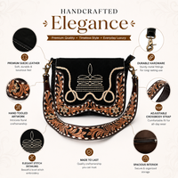 Sac à bandoulière en cuir véritable de qualité supérieure pour femme, motif floral, sac à main de créateur vintage pour le quotidien, les voyages et la mode