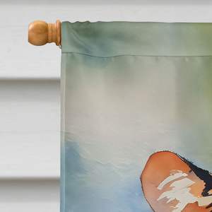 แบนเนอร์ตกแต่งลายเสือขนาดใหญ่ธงบ้านหลากสีโพลีเอสเตอร์พร้อมเสาแขนสำหรับระเบียงและแขวนผนัง - Product Image 3