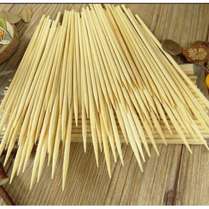 Brochette de bambou écologique biodégradable 100% bâtons de brochette de bambou naturel contact jetable WA + 84916930070 - Product Image 1