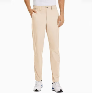 Men's Stretch Lightweight Golf Pants Casual Mid Rise No - Product Image 4