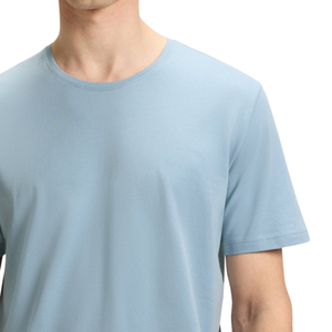 <b>Mens</b> Cotton Knitted Pyjama <b>Set</b> Embroidered Logo Lightweight Premium Two-Piece Sleeveless Breathable Quick Dry Sleepwear ODM OEM - Product Image 4