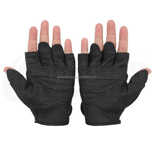 ถุงมือยกน้ำหนักยกกระชับข้อมือสำหรับ2025ถุงมือยกน้ำหนักรองรับข้อมือนิ้วโป้งแพลตตินัมออกแบบได้ตามต้องการ - Product Image 5