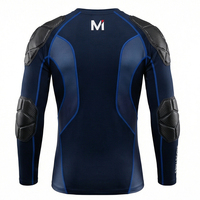Ensemble de sport de compression unisexe de performance supérieure, rembourré, pour la gym, l'entraînement et la course, séchage rapide, USA Europe MALUZA
