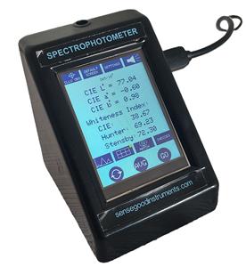 Spectrophotomètre couleur Sensegood Instruments, le plus précis au monde, résolution 1 nm, pour le contrôle qualité des peintures et revêtements - Product Image 3