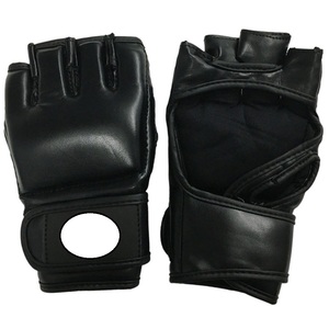 Boxing Sparing Gloves Real Cowhide Leather MMA Grappling Gloves Muay Thai MMA Gloves - Product Image 3