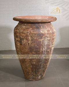 Maceta de cerámica moderna Premium New Ocean Brown-Color rojo para decoración de plantación de hogar y jardín Mini paisajes - Product Image 2