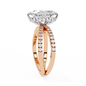 1.5ct Marquise Cut Lab Grown Diamond E VSS 925 <b>Silver</b> Gold Plated IGI Certified Luxury <b>Solitaire</b> Engagement Anniversary <b>Ring</b> - Product Image 6
