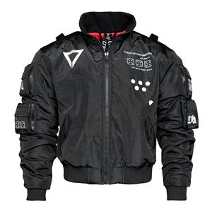 Cyberpunk Techwear Veste Homme Noir À Capuche Imperméable Coupe-Vent Ninja Cyberpunk Techwear Vestes - Product Image 1