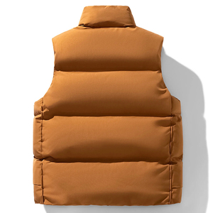 Men Casual Puffer Vest Winter Sleeveless Jacket Quilted Warm Body <b>Warmer</b> Lightweight Outdoor OEM Custom Supplier - Product Image 2