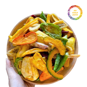 Premium Vacuum Fried <b>Dried</b> VF Mixed Fruit <b>Vegetable</b> Chips For Wholesale - Product Image 1