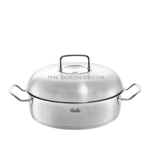 Hot Selling Handmade Aluminum Metal Round Shape <b>Black</b> Finished Sets of 7 Casseroles With Lid Cover Hot Pot New Arrival - Product Image 3