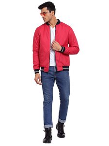 Veste d'hiver élégante pour homme, patch en chenille brodé personnalisé par le fabricant, style Varsity Letterman - Product Image 1