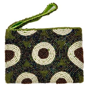 กระเป๋าใส่เหรียญประดับลูกปัดลายจุดสีดำมีสไตล์แฟนซี - Product Image 6