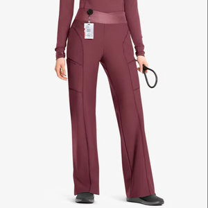 Nurse Straight Legs Sets Uniform Stretch <b>Scrubs</b> Unisex Wide Leg Pants <b>Work</b> Pants Jogger <b>Scrubs</b> Twill Cotton Polyester Uniforms - Product Image 1