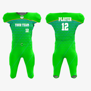 Impression par sublimation, transfert, maillot de football américain, vêtements d'équipe personnalisés, usine, uniforme de football américain haute performance - Product Image 2