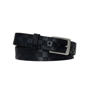 Cinturón de Cuero Genuino para Hombre con Hebilla Clásica, Cinturón de Cuero Vacuno Premium para Hombre, Uso Profesional, Cinturón de Cuero con Logotipo Personalizado - Product Image 4
