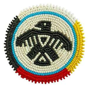 Handmade Bohemian Elegant Art Beaded Cup Coasters <b>Table</b> <b>Protection</b> for Coffee <b>Table</b> Exquisite Indian Design - Product Image 3